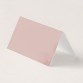 ピンクフローラ80thバースデーパーティーサンキューカード (裏面)