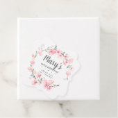 ピンクフローラ90誕生日ありがとう フェイバータグ (インサイチュ)