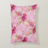 ピンクフローラ アクセントクッション (正面(垂直))