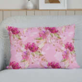 ピンクフローラ アクセントクッション