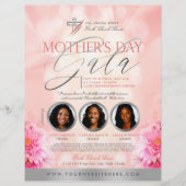 ピンクフローラ&シルバーマザーズデイガラ教会 チラシ (正面)