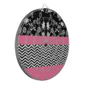 ピンクフローラ ダーツボード (正面左)