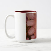 ピンクフローラ ツートーンマグカップ (左)