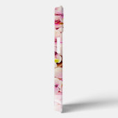 ピンクフローラ パーソナライズされた Case-Mate iPhoneケース (裏面 / 右)