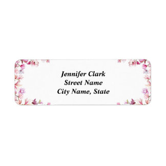 ピンクフローラ ラベル