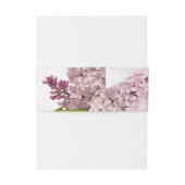 ピンクフローラ |結婚式招待状ベリーバンド 招待状ベリーバンド (裏面例)