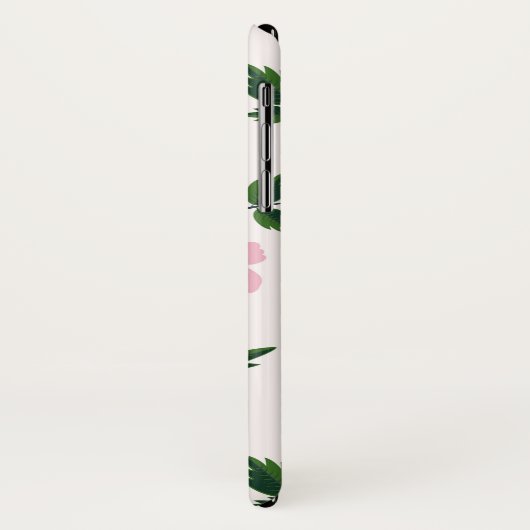 ピンクフローラ Case-Mate iPhoneケース (裏面/左)