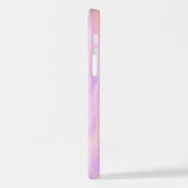 ピンクフローラ iPhoneケース (左側面)