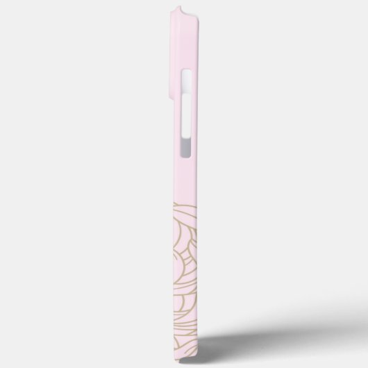 ピンクフローラiPhone / iPadケース Case-Mate iPhoneケース (裏面 / 左)