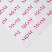 ピンクフローラMOMレタリングパターンティッシュペーパー 薄葉紙 (詳細)