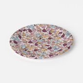 ピンクフーフェミニスト ペーパープレート (アングル)