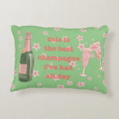 ピンクブギーシャンパンボトル引用文 アクセントクッション (裏面)