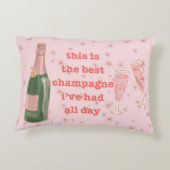 ピンクブギーシャンパンボトル引用文 アクセントクッション (裏面)