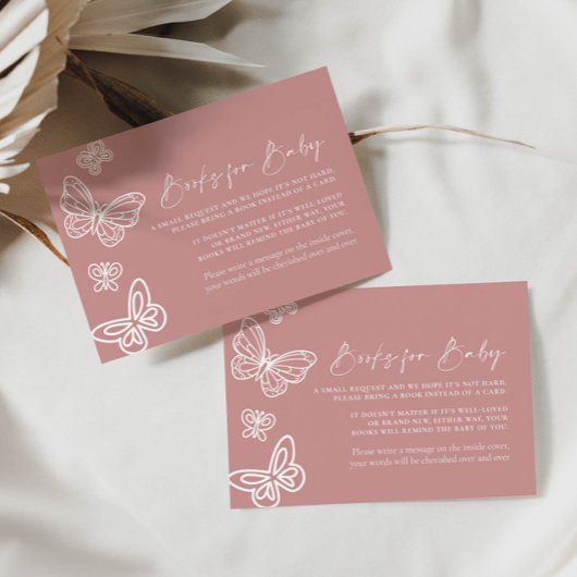 ピンクブックスベビーカード ノートカード