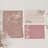 ピンクブックスベビーカード ノートカード