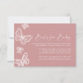 ピンクブックスベビーカード ノートカード (正面)