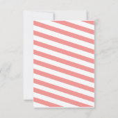 ピンクブックバースデーパ読ーティー招待状 招待状 (裏面)