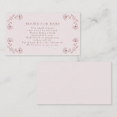 ピンクブックベビーカード エンクロージャーカード (正面/裏面)