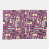 ピンクブッチャーナイフ キッチンタオル (横)