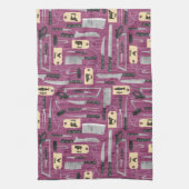 ピンクブッチャーナイフ キッチンタオル (縦)