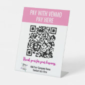 ピンクブティックアイディアベンモサイン 台座サイン (正面)