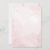 ピンクブバッシュハローウィンパーティ 招待状 (裏面)