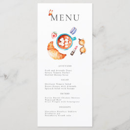 ピンクブフランスのランジェリークロワッサン&コーヒー メニュー