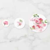 ピンクブライダルシャワー コンフェッティ (正面)