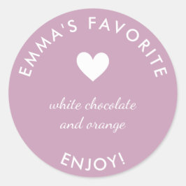 ピンクブライドのお気に入りの結婚式の引き出物 ラウンドシール