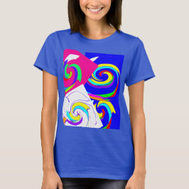 ピンクブラウス Tシャツ