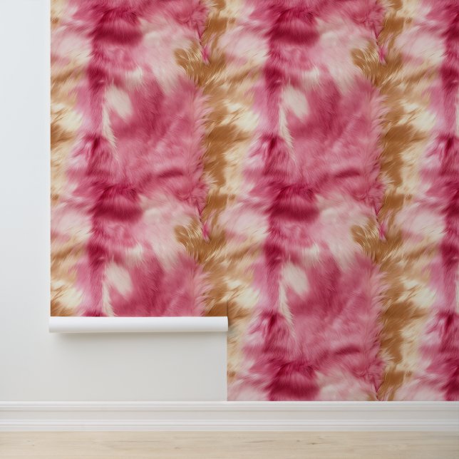 ピンクブラウンクリーム女性のカーボーイ牛革 壁紙 (アプリケーション)