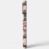 ピンクブラウン女性のカーボーイ南西部の部族 Case-Mate iPhoneケース (裏面 / 左)