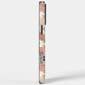 ピンクブラウン女性のカーボーイ南西部の部族 Case-Mate iPhoneケース (裏面 / 右)