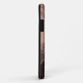 ピンクブラウン絵画抽象芸術のブラシストロークの芸術 Case-Mate iPhoneケース (裏面/右)