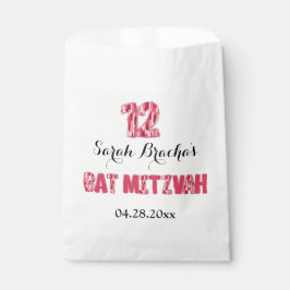 ピンクブラシストロークこうもりミッツバウィーズ フェイバーバッグ