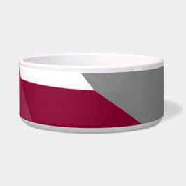 ピンクブラックとグレーの抽象芸術 ボウル