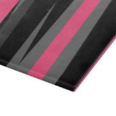 ピンクブラックとグレー カッティングボード (角)