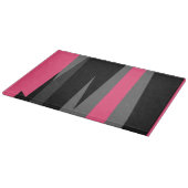 ピンクブラックとグレー カッティングボード (角)