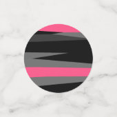 ピンクブラックとグレー コンフェッティ (スモール正面)