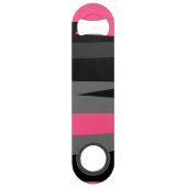 ピンクブラックとグレー スピード栓抜き (裏面)