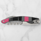 ピンクブラックとグレー ソムリエナイフ (裏面)