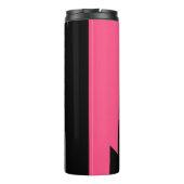 ピンクブラックとグレー タンブラー (裏面)