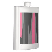 ピンクブラックとグレー フラスク (右)
