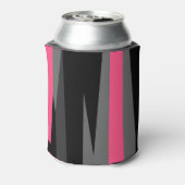 ピンクブラックとグレー 缶クーラー (缶裏面)