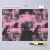 ピンクブラックとグレー 薄葉紙 (クラフト)