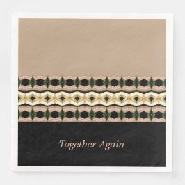 ピンクブラックとトープエレガント