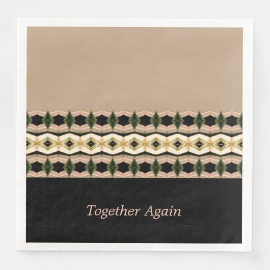 ピンクブラックとトープエレガント (正面)