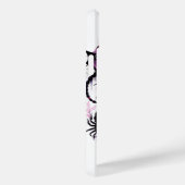 ピンクブラックゴシック妖精蠍座星占い〔占星術の〕十二宮図 Case-Mate iPhoneケース (裏面 / 右)