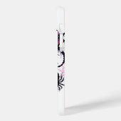 ピンクブラックゴシック妖精蠍座星占い〔占星術の〕十二宮図 Case-Mate iPhoneケース (裏面 / 左)