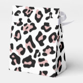 ピンクブラックヒョウアニマルプリントウィズモノグラム フェイバーボックス (裏面サイド)